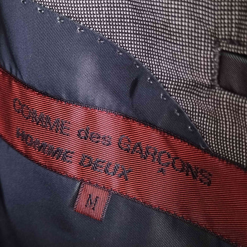コムデギャルソンオムドゥ COMME des GARCONS HOMME DEUX 90S AD1992 ウール2Bテーラードジャケット メンズ JPN:M